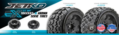 JETKO EX 1/5 XMT tires